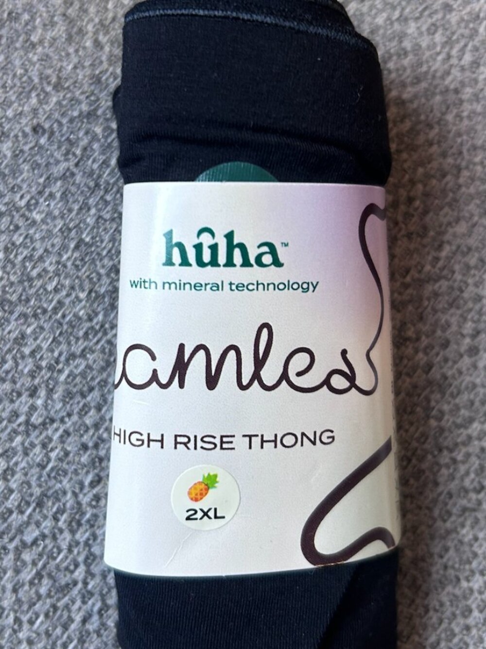 NWT Huha Seamless High Rise Thong Women's Underwear, Women's undies, size 2x